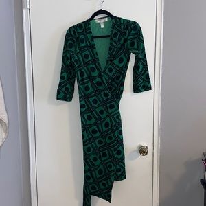 DVF wrap dress